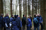 Ecological consultants training near Hexham, Northumberland - 02